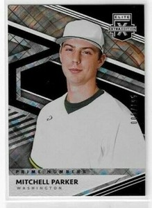 2020 Elite MITCHELL PARKER /195 #'d prospect Prime Number rookie washington