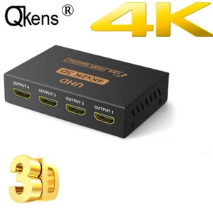 4K 2K 4 in 1 Out HDMI Splitter HD Video Switcher Adapter Hub For PS4 PC TV - Picture 1 of 8