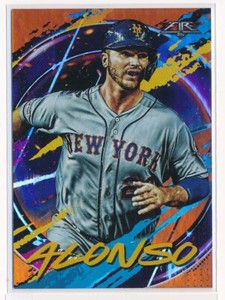 2020 Topps Fire Orange Pete Alonso #8 New York Mets 299/299 LAST ONE PRINTED!