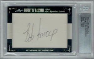 2012 Leaf Cut Signature History Of Baseball Bobby Knoop All-Star 1966 - Picture 1 of 2