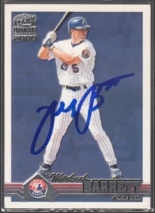 MICHAEL BARRETT 2000 Pacific Paramount #139 Expos TTM/IP signed handsigniert - Bild 1 von 2