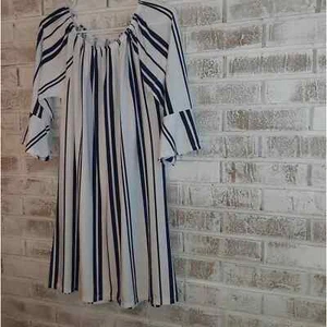 West Loop Tunic Sz XL NWT Nautical Stripe - Picture 1 of 5