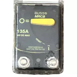 EATON BUSSMANN BOAT CIRCUIT BREAKER 187135F-03-1 | 135A Manual - Picture 1 of 2