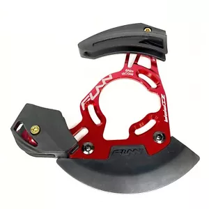 Funn Zippa DH Kettenführung, Mountainbike Kettenschutz (rot) - leicht gebraucht - Bild 1 von 6