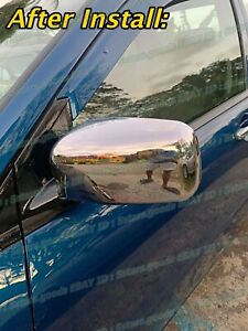 Cool Chrome Mirror Covers Trims For 2003-2006 Mitsubishi Lancer Evolution EVO