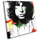 Impression d'image musicale abstraite Jim Morrison The Doors TOILE UNIQUE ART MURAL