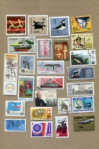 POLONIA / POLSKA Lote de 25, SELLOS POSTALES Lote #13 - Imagen 1 de 1