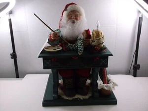 Vintage Holiday Creations Animated Santa Painting Santa Version - 1993 getestet - Bild 1 von 7