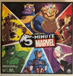 5 Minute Marvel- Strategy Card Game- Connor Reid- COMPLETE w/ Instructions - Picture 1 of 4