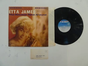 ETTA JAMES SECOND TIME AROUND LP WILDLY RARE 196? LPS-4011 CADET WITH POSTCARD!! - Picture 1 of 6