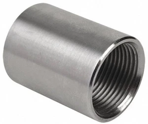 (Ships Fast) 3/4" NPT 316 Stainless Steel Full Coupling 150 Pipe Coupler | 304 - Picture 1 of 3