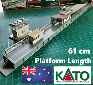 KATO One Side Station Platform & Signal Tower Set 1/150 N Scale