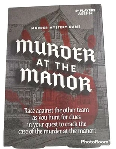 Juego de Cartas Murder Manor Profesor Puzzle Edades 8+ Jugadores 4+ Envío Gratis - Imagen 1 de 3