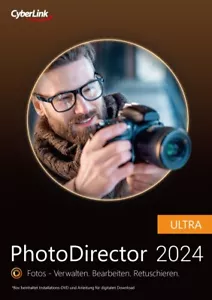 Cyberlink PhotoDirector 2024 Ultra /Dauerlizenz/ 1 PC/ KEY (ESD) - Bild 1 von 6