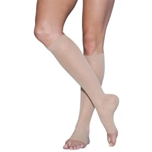 SIGVARIS Eversheer Open Toe Calf High Stockings 20-30 Natural LL Large Long 782C - Picture 1 of 2