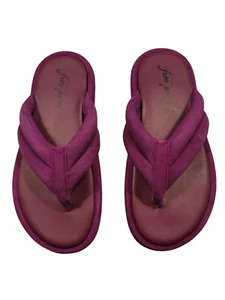 Free People Size 7 Womens Sandals Wonderland Thong Flip Flops NIB - Picture 1 of 5