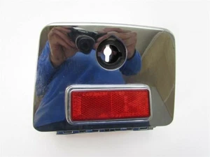 Tool Box Rear Chrome Storage Lid Yamaha XV1000 Virago XV700 XV1100 XV750 84-99 - Picture 1 of 3