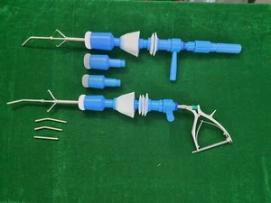2 piezas instrumentos quirúrgicos manipulador uterino laparoscópico ginecología endoscopia - Imagen 1 de 12
