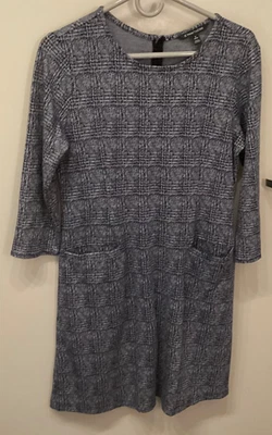 Vestido 41 Hawthorn Stitch Fix azul marino Aniya para mujer pequeño mediano Foto 1 de 4