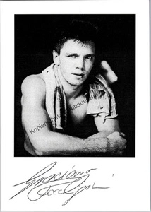Original Autogramm Graciano Rocky Rocchigiani (1963-2018) /// Autograph 341830 - Picture 1 of 2