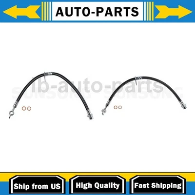 2X Manguera de línea de freno delantero Sunsong para Toyota Camry 2002 2003 2004 2005 2006 Foto 1 de 4