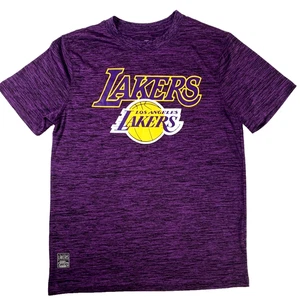 NBA Los Angeles Lakers Mens Small Purple Short Sleeve Tee T Shirt - Picture 1 of 9