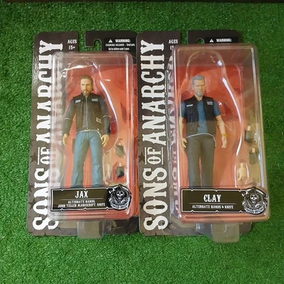 S.O.A JAX/CLAY MEZCO TOYZ 6" ALTERNATIVO A.F SELLADO EXHIBIDO 2014 Foto 1 de 4