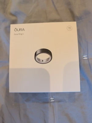 NUEVO/SIN ABRIR - Anillo Oura 4, Negro, Talla 11 Foto 1 de 2