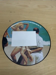 Madonna Erotica Interview 92 | A Pussy 1 Picture Disc | 12" Vinyl LP | Germany - Picture 1 of 8