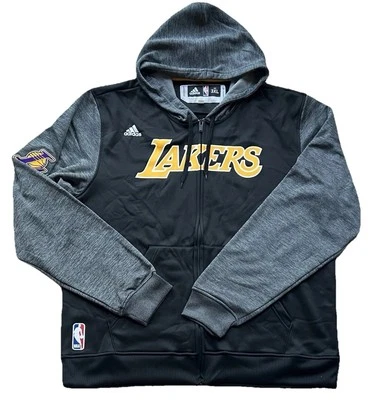 Lakers Team Issued Kobe Bryant Era Size 3XL+0 Pro Cut Jersey Jacket Hoodie - Image 1 of 4