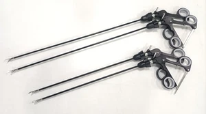 Set strumenti per erba laparoscopica Maryland fenestrata 5 mm 330 mm 450 mm 4 pezzi - Foto 1 di 6