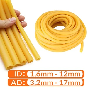 Hochelastischer Gummischlauch Natürlicher Latexschlauch Für Medizin/Sport 1-12mm - Bild 1 von 7