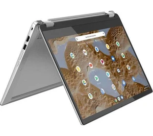 LENOVO IdeaPad Flex 3 15.6" 2 in 1 Chromebook Intel Silver 8GB RAM 128 GB SSD - Picture 1 of 7