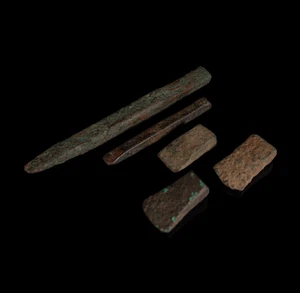 Bronze Age and Iron Age hatchet blades - Picture 1 of 3