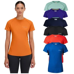 Berghaus Ladies 24/7 Tech Tee Super Stretch Crew T-Shirt Hiking Base Layer - Picture 1 of 15