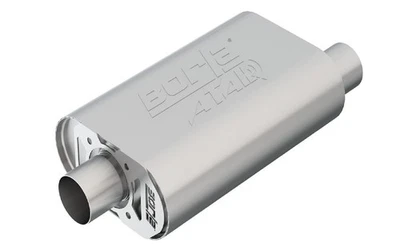 Borla 400820 Stainless Steel Brushed CrateMuffler for Bel Air Impala Blazer Nova - Изображение 1 из 3