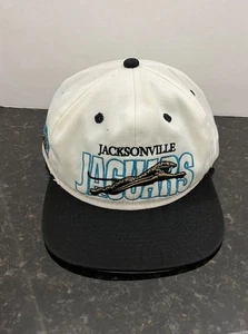 Jacksonville Jaguars Vintage #1 APPAREL Original Banned Logo Leaper SnapBack Mütze - Bild 1 von 11