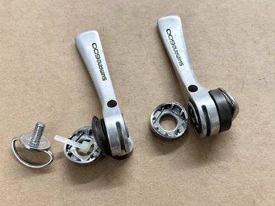 Bicicleta de carretera de fricción SIS de 6 velocidades con palanca de cambios de tubo descendente Shimano 600 SL-6208 de colección Foto 1 de 3