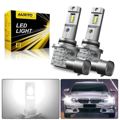 AUXITO 9006 HB4 LED Headlight Bulbs Kit Low Beam Fog Lights 360000LM 6500K White - Image 1 of 4