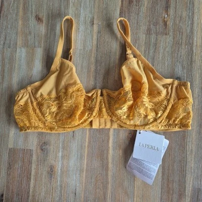 La Perla Amber Lace Underwired Bra Size 40B Made In Italy New - Image 1 of 4