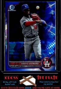 Bowman Chrome Sapphire Edition 2022 Eddys Leonard Dodgers Tigers #BCP-229 - Imagen 1 de 2