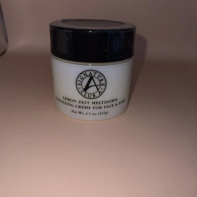 Signature Club A Lemon Zest Meltdown Creme de Limpeza Rosto e Olhos 4,5 oz Selado - Imagem 1 de 3