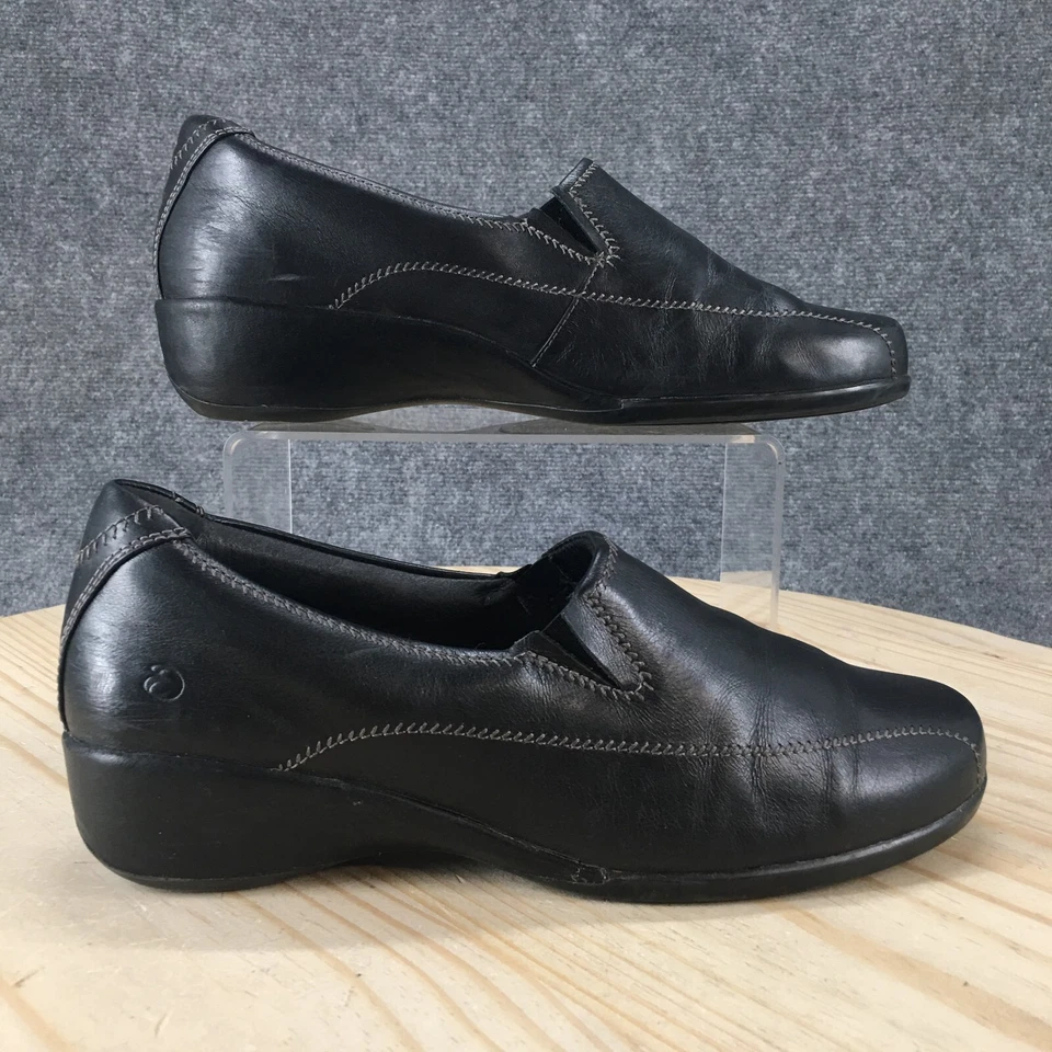 Zapatos Aravon para mujer 8.5 B Tia informales sin cordones punta de bicicleta mocasín WST05BK negros Foto 1 de 4