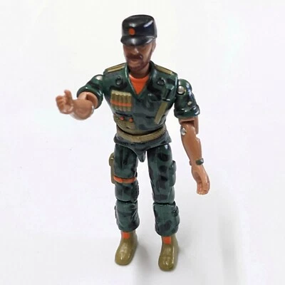 Vintage 1986 Lanard The Corps 4" Poseable Action Figure KO GI Joe Sarge - Image 1 of 4