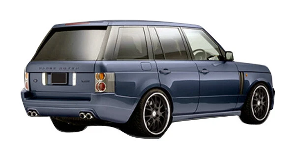 For 2003-2012 Range Rover Duraflex Platinum Side Skirts Rocker Panels (non sport Foto 1 de 4