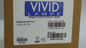 Projector Lamp Philips POA-LMP115 Housing for SANYO LP-XU88/LP-XU88W PLC-XU75 - Picture 1 of 24