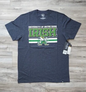 Notre Dame '47 Brand short sleeve T-shirt medium Fighting Irish Leprechaun new - Picture 1 of 4
