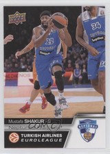2015-16 Upper Deck Euroleague Mustafa Shakur #E-95