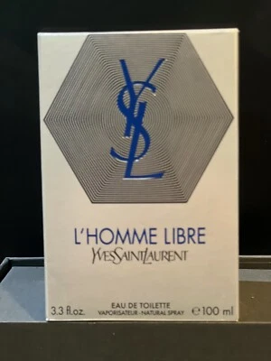 YSL L'Homme Libre by Yves Saint Laurent AFTER SHAVE LOTION/Splash 3.3 fl.oz. NIB - Image 1 of 3