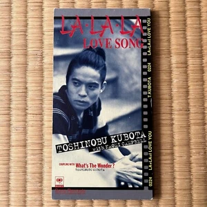 Toshinobu Kubota with NAOMI CAMPBELL - LA・LA・LA LOVE SONG 3" inch CD Single 8cm - Picture 1 of 11